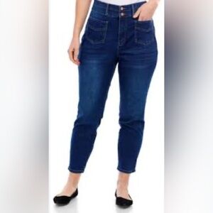 Nanette Lepore Jolie Super High Rise Ankle Skinny Jeans